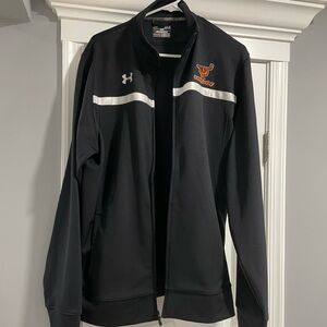 Under Armour Black and White zip up Jacket